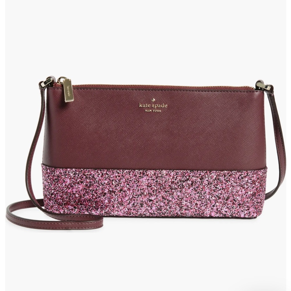 Kate Spade Greta Court Glitter Ramey Crossbody